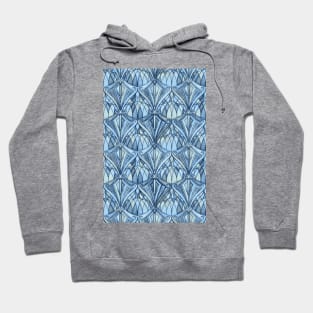 View Through a Blue Window Hoodie